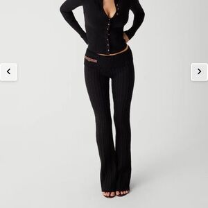 Frankie’s Bikinis Fleur Cable Knit Pant